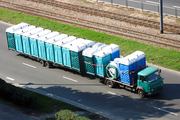 Porta potty delivery and setup in Woodward, OK